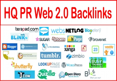 DO you 60 high PR web 2.0 Backlinks rank for SEO
