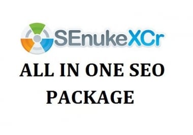 I will use Senuke xcr to create backlinks,  articles,  bookmarks,  wikis