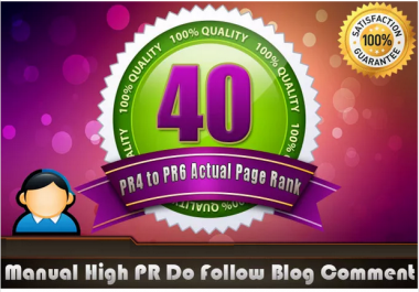 give you 40 links all PR4 to PR6 on actual PR