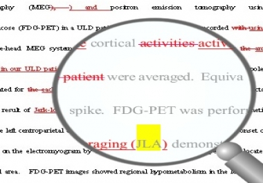 I will PROOFREAD,  edit and revise upto 1500 words in 24hrs