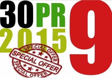 I will manually do 30 PR9 Safe SEO High Pr Backlinks 2015
