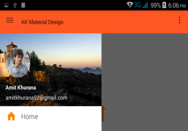 I will build Complete Material Design Android Application