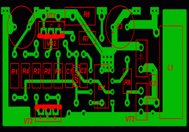 I can make a single or dual side PCB prototype from schematic for your project