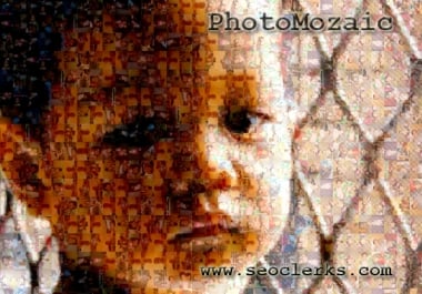 I will transform your photos into beautiful MOZAIC