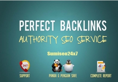 PERFECT BACKLINKS - Whitehat AUTHORITY Link Building Service