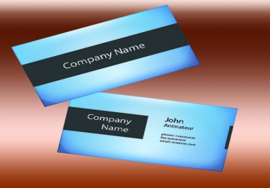 I will design minimalist,  Clean and Modern Business Card