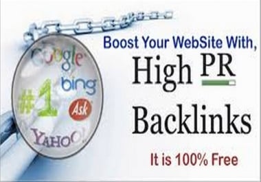 I will manually do 40 PR9 Safe SEO High Pr Backlinks 2015 Best Results