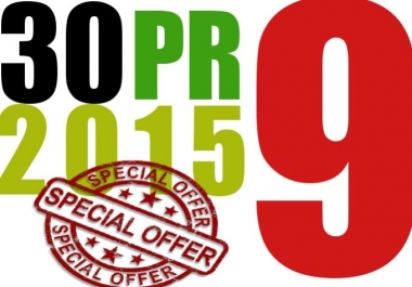 I will manually do 30 PR9 Safe SEO High Pr Backlinks 2015 Best Results