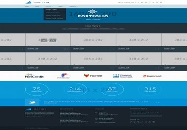 Portfolios website,  personal portfolio website