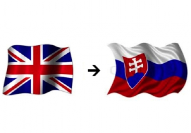 Translating texts from English to Slovak,  Czech and vice versa