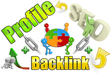 I will create 40 High PR profile backlink