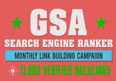 I will Make 11,000 POWERFUL Backlinks using SEnuke XCR and GSA SER