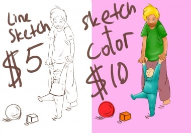 i will draw any illustration you want