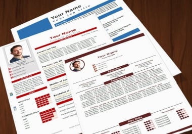 I will design your CV