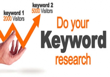 I will 800 Keyword Research,  Agency SEO,  10 Hand Picked Shortlist TOP10 Competition Spy