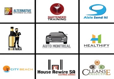 I will make KILLER Logo design with free vector file