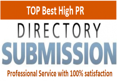 120 High PR Directory Submission Manually Only