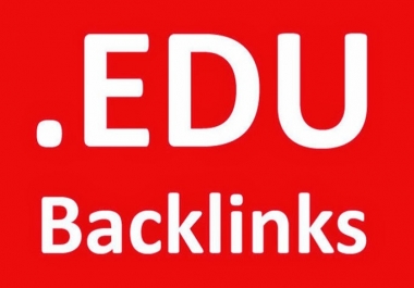 I Will Provide 300. EDU backlinks only