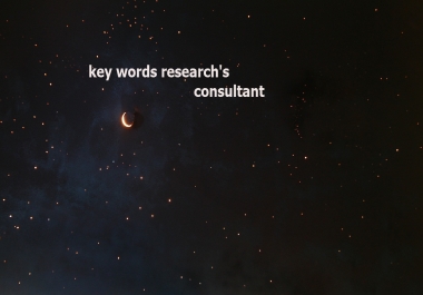 i will perform detailed key words research for you yor busniss