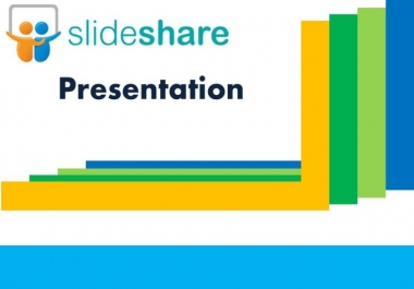 Make SlideShare presentation from a ready content