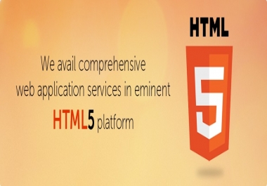 Html5 development services