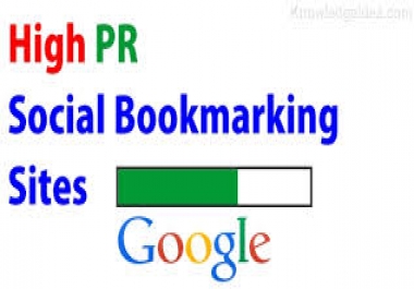 i will give you 150 Hi pr Social Bookmarks submission
