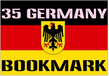 Add your site in 30 high PR German social bookmark and give you backlinks