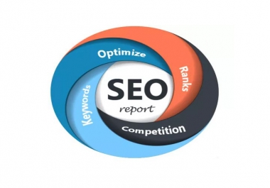 I will give you master SEO reports of your webpage