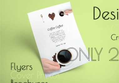 Get a creative flyer,  banner or brochure with in 24 hours
