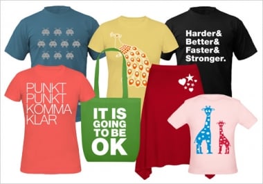 I will put your Logo and Pics on your T Shirts in 24hrs