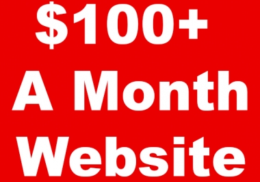 Build A 100 Per Month Adsense Website