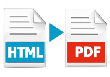 Convert HTML to PDF API