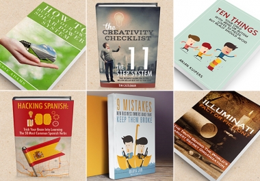 design your professional ebook and kindle cover
