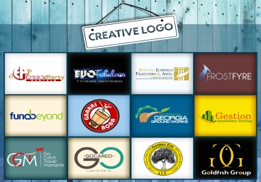 Professional logo design with 3 Concepts for your business