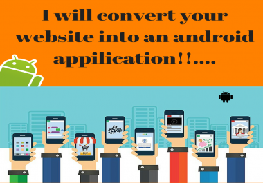 convert your website into Android App and upload it to playstore