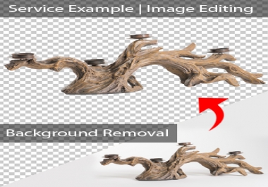 I will do background removal with in 24 hours