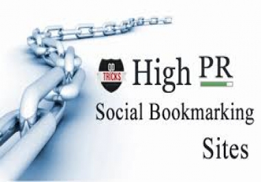 I will submit your website or blog in 30+ high pr bookmarking