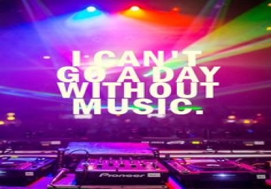I will create an awesome DJ mix for you