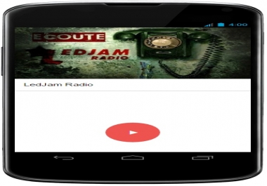 Create Android App for your RADIO Station