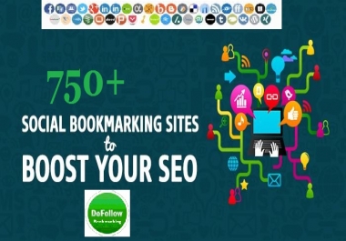 High Quality Backlinks Create 750+ Social Bookmarks Links