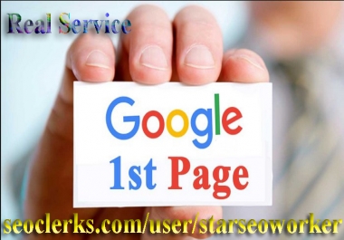 Get Fast Google Page Ranking SEO Guaranteed Service 50 day time