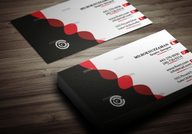 I will design OUTSTANDING 2side business card in 24 hrs