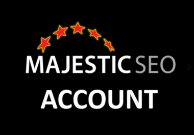 I will give Majestic Seo Plan Guru por 30 days