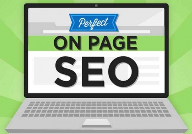 I will do On Page SEO for 8 Pages