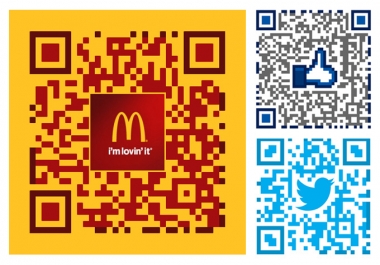 I will design a creative QR code with your logo on it