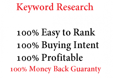 I will find 10 easy to rank keywords for your site