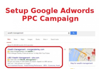 Setup Google Adwords PPC Campaign