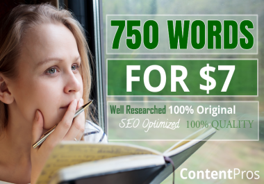 100 Original Authority 770 Words Article or Blog Post