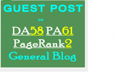 guest post on my TOP DA58 General blog 