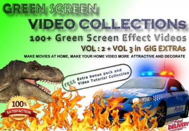 200+ GREEN Screen Effect Videos